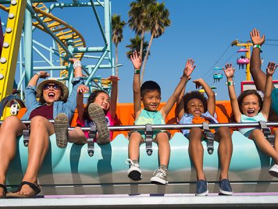 Santa Cruz Beach Boardwalk Amusement Park - California's Classic