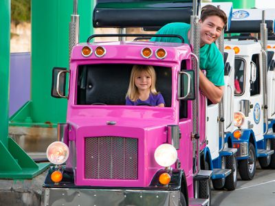 Convoy kids truck ride