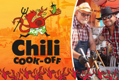 people cooking chili