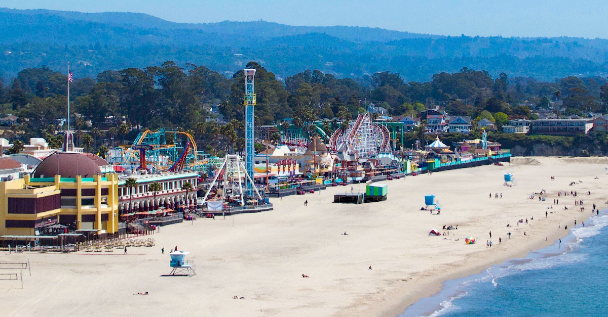 Santa Cruz Beach Boardwalk Amusement Park - California's Classic