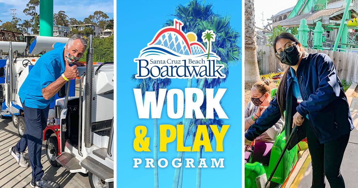 Work Play Program Santa Cruz Beach Boardwalk