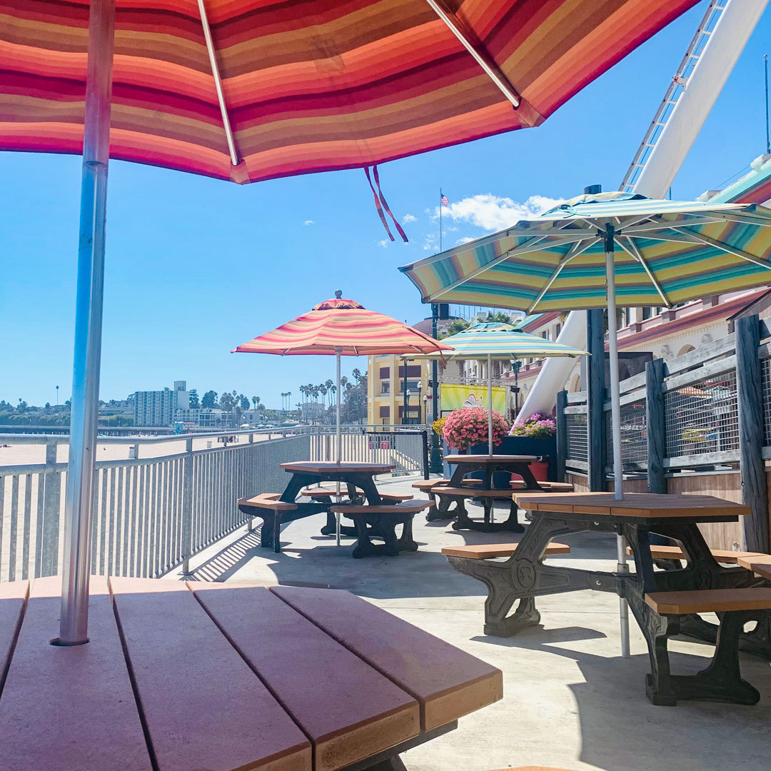 Pirate Patio at the Santa Cruz Beach Boardwalk