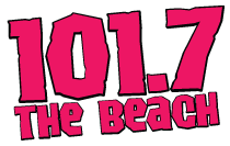 101.7 FM The Beach logo