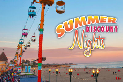 Sky Glider with Summer Discount Nights logo
