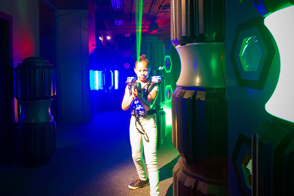 Laser Tag at the Boardwalk