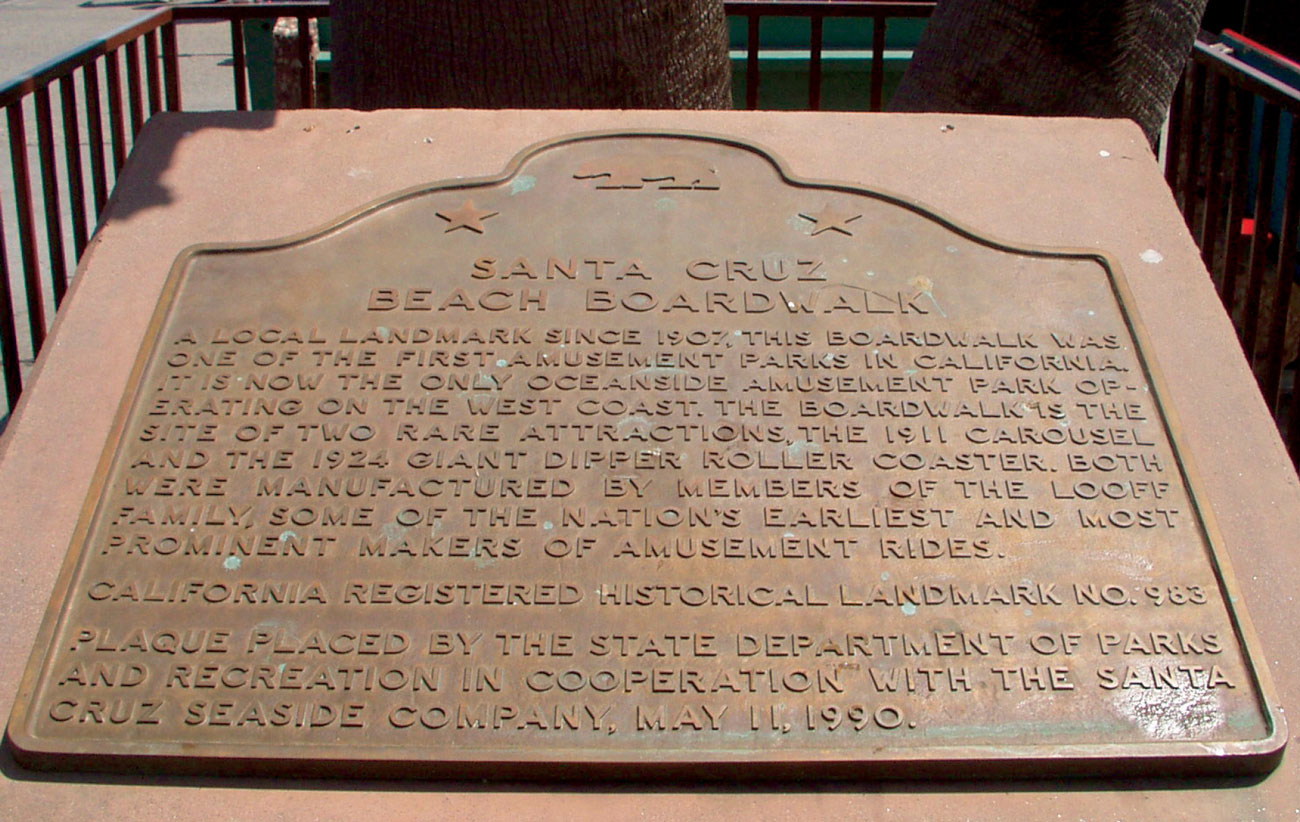 California State Historical Landmark plaque