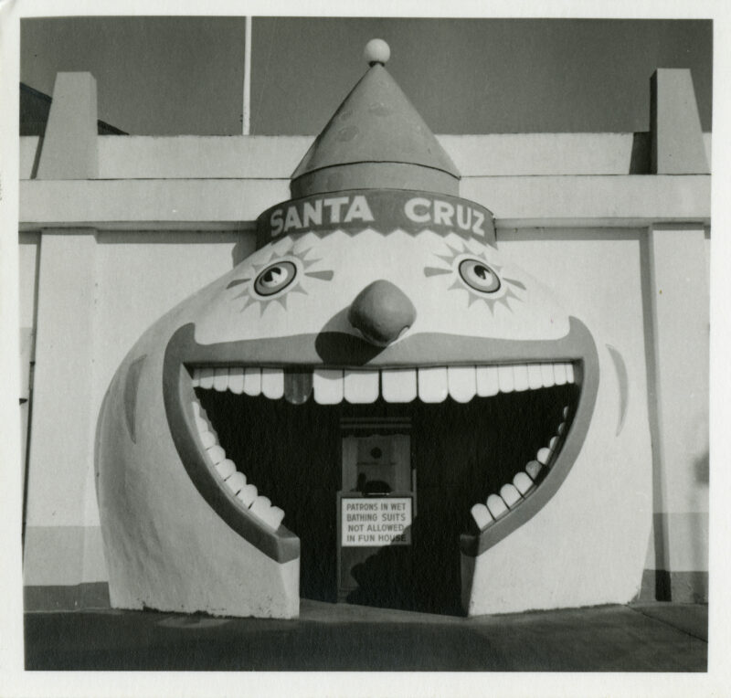 Entrance to the Fun House, 1957.
