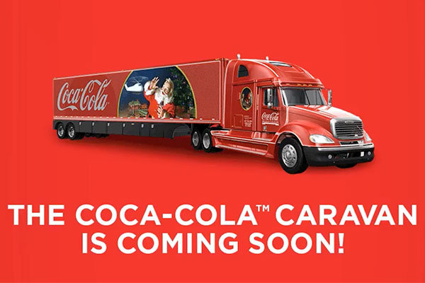 Coca Cola Caravan is coming to town