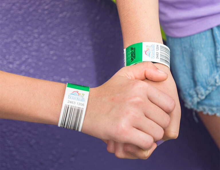 Hands with Ride Wristbands