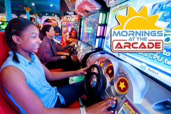 Mornings in the Arcade