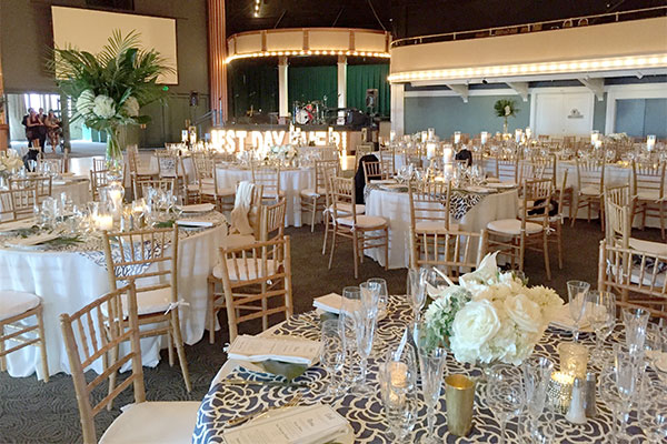 Ballroom wedding