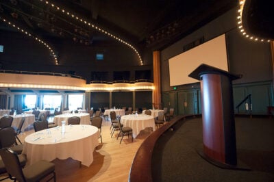 Ballroom in The Grove, Santa Cruz Event Center