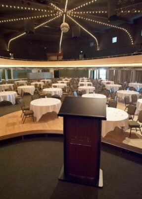 Ballroom in The Grove, Santa Cruz Event Center