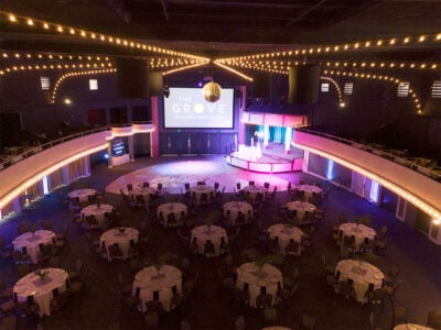 Ballroom in The Grove, Santa Cruz Event Center