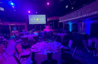 Ballroom in The Grove, Santa Cruz Event Center