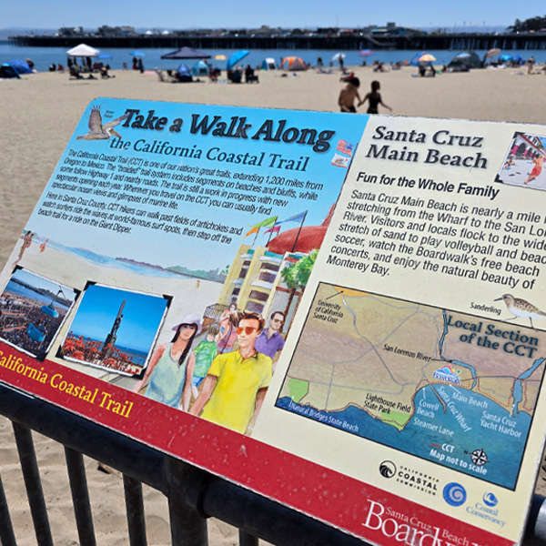 Historic Walking Tour sign