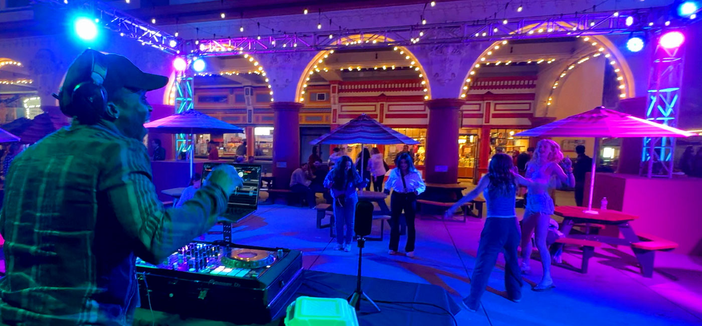 Evenings on the Colonnade –<br>DJ Dance Party
