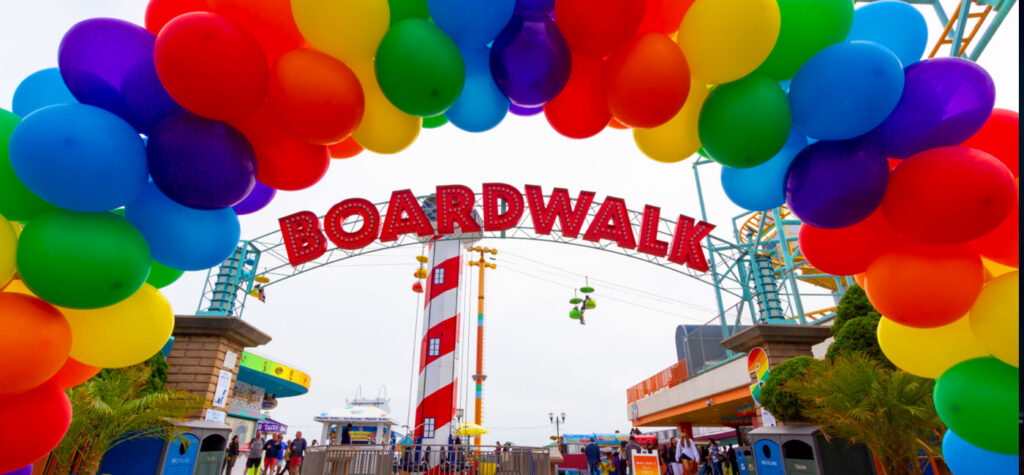 PRIDE balloon arch
