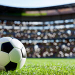 soccer ball on grass