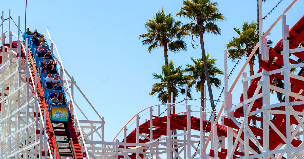 Giant Dipper at Santa Cruz Beach Boardwalk